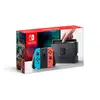 Image de Nintendo Switch + paire de Joy-Con rouge néon et bleu néon