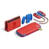 Image de Nintendo Switch 32 Go [Mario Red & bleu Edition incl. Manette rouge et Sacoche, Console seule, jeu non inclus] rouge en occasion ou reconditionné