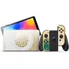 Image de Nintendo Switch OLED 64 GB [The Legend of Zelda: Tears of the Kingdom Édition contrôleur or inclus] blanc en occasion ou reconditionné