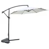 Image de Parasol ecru déporté rond 3 x 3 m PORTICCIO CONCEPT USINE