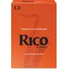 Image de D'Addario RKA1030 - Anches saxophone ténor, force 3.0, boîte de 10