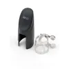 Image de D'Addario - Rico Ligature Couvre-bec Rico Sax Soprano Plaquée Nickel Ligatures saxophone soprano