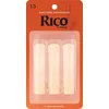 Image de D'Addario - Rico RLA0315 - Anches Rico Saxophone Baryton Force 1.5 Pack De 3 Anches saxophone baryton