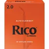 Image de D'Addario - Rico Rda1020 - Anches Clarinette Alto Rico , Force2 (Pack De10) Anches clarinette alto