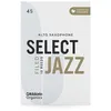 Image de D'Addario - Rico Organic Select Jazz 4S - Sax Alto (coupe FR) Anches saxophone alto