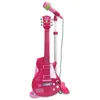 Image de Bontempi guitare rock électronique avec microphone 112 cm rose