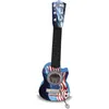 Image de Bontempi guitare folk électronique junior 54 cm bois/acier bleu