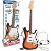 Image de Bontempi Chitarra elettronica con microfono e connessione Wireless-Fender Style- (Multilingue)