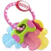 Image de 6x Nuby, Anneau de dentition, Clé de morsure (3 Mois)