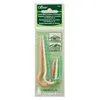 Image de Set de 3 aiguilles à torsades en forme de U - Clover - L’outil indispensable pour des torsades parfaites en tricot !(...) - Multicolore