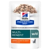Image de 12x85g w/d poulet Hill's Prescription Diet - Pâtée pour chat