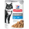 Image de 12x85g Hill's Science Plan Mature Adult 7+ Sterilised, poisson de mer Pâtée pour chat