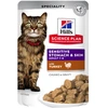 Image de Hill's Science Plan Adult Sensitive Stomach & Skin pour chat - dinde (12 x 85 g)
