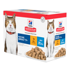Image de 12 x 85 g Hill's Science Plan Mature Adult 7+ sélection de poissons Pâtée pour chat
