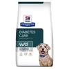 Image de 4kg w/d Diabetes Care poulet Hill's Prescription Diet - Croquettes pour chien