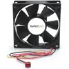 Image de StarTech Ball Bearing Computer Case Fan (80 mm, 1x), Ventilateur PC, Noir