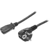 Image de Startech Cordon D'alimentation Européen 2 Broches Pour Pc 1.8m