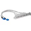 Image de StarTech Produktspezifisch zu (USB-A, 4 ports), Station d’accueil + hub USB, Gris