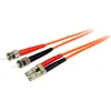 Image de StarTech 3m Fibre Patch Cable Lc - St (3 m), Câble réseau
