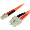 Image de StarTech 1m Fibre Patch Cable Lc - Sc (1 m), Câble réseau