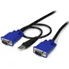 Image de StarTech 10FT USB 2-IN-1 CBLE KVM, Câble pour commutateur KVM