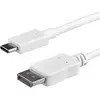 Image de StarTech USB Typ C   DisplayPort (1 m), Câble vidéo, Blanc
