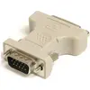 Image de StarTech Adaptateur câble DVI vers VGA - Bu/St - Adaptateur câble moniteur DVI-I vers VGA (VGA, 6 cm), Adaptateur données + vidéo, Beige