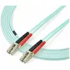 Image de StarTech 5m Aqua Fiber Patch Cable (5 m), Câble réseau