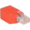 Image de StarTech Adaptateur Ethernet Croisé (RJ45, RJ45 (1x)), Adaptateur réseau, Rouge