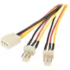 Image de StarTech 12IN TX3 FAN POWER CABLE (30 cm, 3 pin), Câble interne (PC)