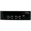 Image de StarTech Commutateur KVM USB 4 ports Dual DVI, Commutateur KVM, Noir