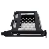 Image de StarTech.com Baie de disque dur amovible SATA 2,5 pouces pour fente d'extension de PC - Adaptateur pour baie de stockage - noir