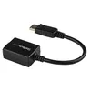 Image de StarTech Adaptateur vidéo DisplayPort vers VGA - Convertisseur DP vers HD15 - M/F - 1920x1200 - Noir - Carte d'écran - DisplayPort (M) pour HD-15 (VGA) (F) - 27.94 cm - verrouillé - noir - pour P/N: DK30C2DAGPD, MST14DP123DP, TB32DP14, TB3CDK2DP, TB3CD