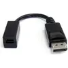 Image de StarTech DisplayPort zu Mini DisplayPort (Mini DP, 1.50 cm), Adaptateur données + vidéo, Blanc