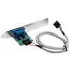 Image de StarTech.com Adaptateur interne carte mere USB vers serie RS232 61 cm - Adaptateur série - USB 2.0 profil bas - RS-232
