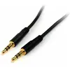 Image de StarTech Câble auxiliaire stéréo mince - St/St (3 m, Câble AUX), Câble audio