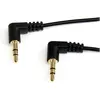 Image de StarTech Câble Stéréo 3.5 Right Angle (1.80 m, Câble AUX), Câble audio