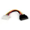 Image de Startech Adaptateur De Câble D'alimentation Sata Vers Lp4 F/m 15 Cm
