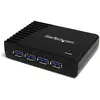 Image de StarTech HUB USB 3.0 4 PORTS SUPERSPEED (USB-B, 4 ports), Station d’accueil + hub USB, Noir