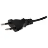 Image de StarTech.com Cordon d'alimentation standard de 2 m pour ordinateur portatif - Europe vers C7 - Câble d'alimentation - Europlug (M) pour power IEC 60320 C7 - 1 m - noir