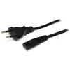Image de StarTech, Rallonge, 2m Cordon D'Alimentation Pour Ordinateur Portable Eu To C7 (2 m, CEE 7/16)