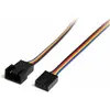 Image de StarTech Câble D'Alimentation Du Ventilateur 12in 4 Pin (30.48 cm, PWM à 4 broches), Câble interne (PC)