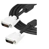 Image de StarTech 2m DVI-D Dual Link Cable - Male to Male DVI-D Digital Video Monitor Cable - 25 pin DVI-D Cable M/M Black 2 Meter - 2560x1600 (DVIDDMM2M) - Câble DVI - liaison double - DVI-D (M) pour DVI-D (M) - 2 m - noir