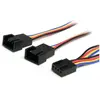 Image de StarTech Câble D'Alimentation Du Ventilateur à 4 Broches 12 Pouces (31 cm, PWM à 4 broches), Câble interne (PC)