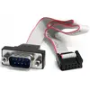 Image de StarTech 16 Db9 To Header Panel Mount (0.41 m, VGA), Câble d'interface