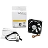 Image de StarTech.com Ventilateur d'Ordinateur 80 mm avec PMW - Connecteur à Modulation d'Impulsion en Durée - 1x Molex Fan Femelle - Ventilateur châssis - 80 mm - noir
