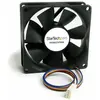Image de StarTech 80x25mm Pwm Ventilateur De Boîtier D'Ordinateur (80 mm, 1x), Ventilateur PC, Noir