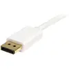 Image de StarTech Mini DisplayPort   DisplayPort (2 m), Câble vidéo, Blanc