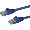 Image de StarTech 10m Cat6 Snagless Gigabit UTP network cable - Cat 6 RJ45 network cable with bend protection - Blue (U/UTP, CAT6, 10 m), Câble réseau