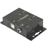 Image de StarTech.com Hub adaptateur industriel USB vers série 2 ports à fixation murale avec clips de rail DIN - Adaptateur série - USB 2.0 - RS-232 x 2 - noir